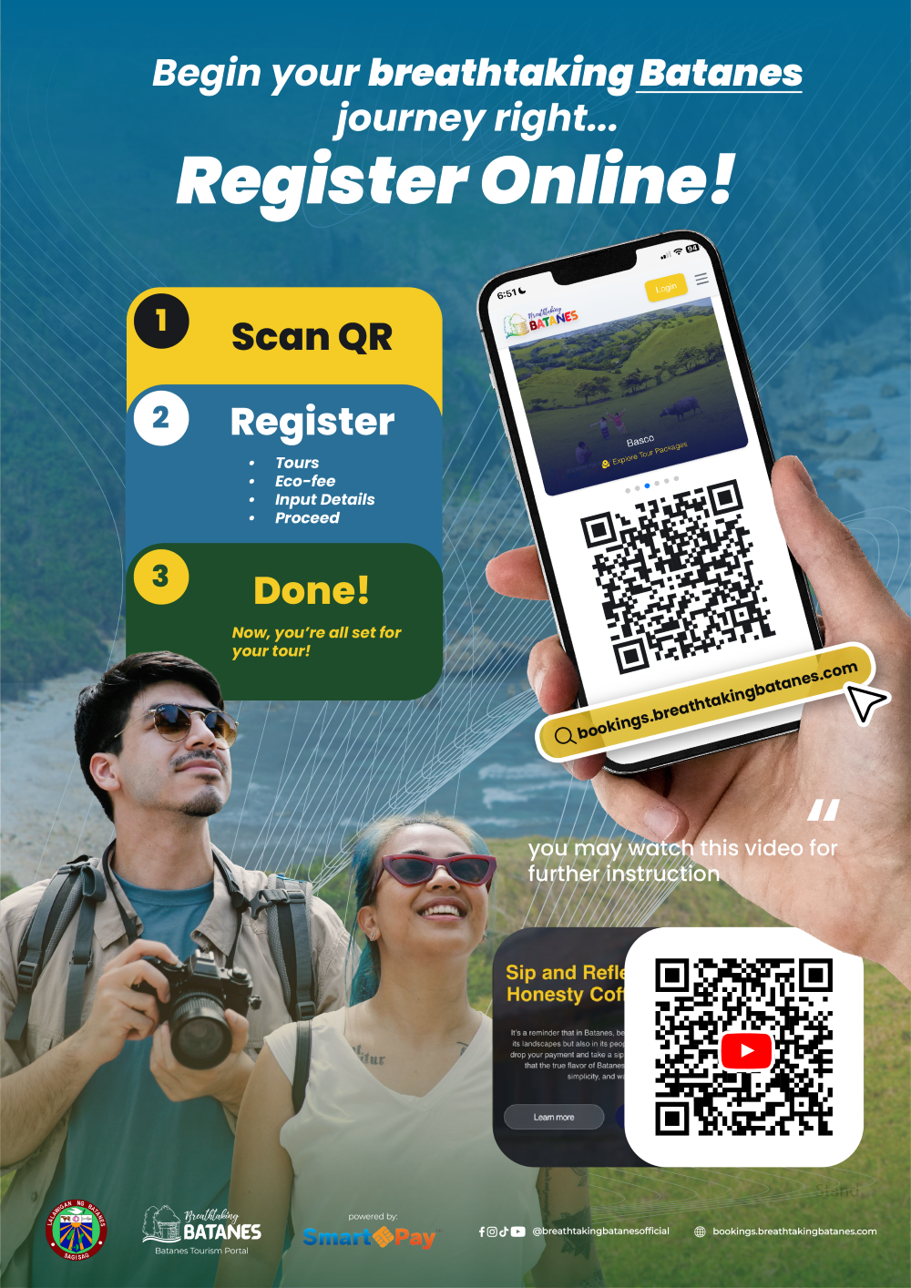 ADVISORY | SMART TOURISM REGISTRATION SYSTEM IN BATANES STARTS JUNE 15